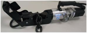 Electro-hydraulic chain cutters 